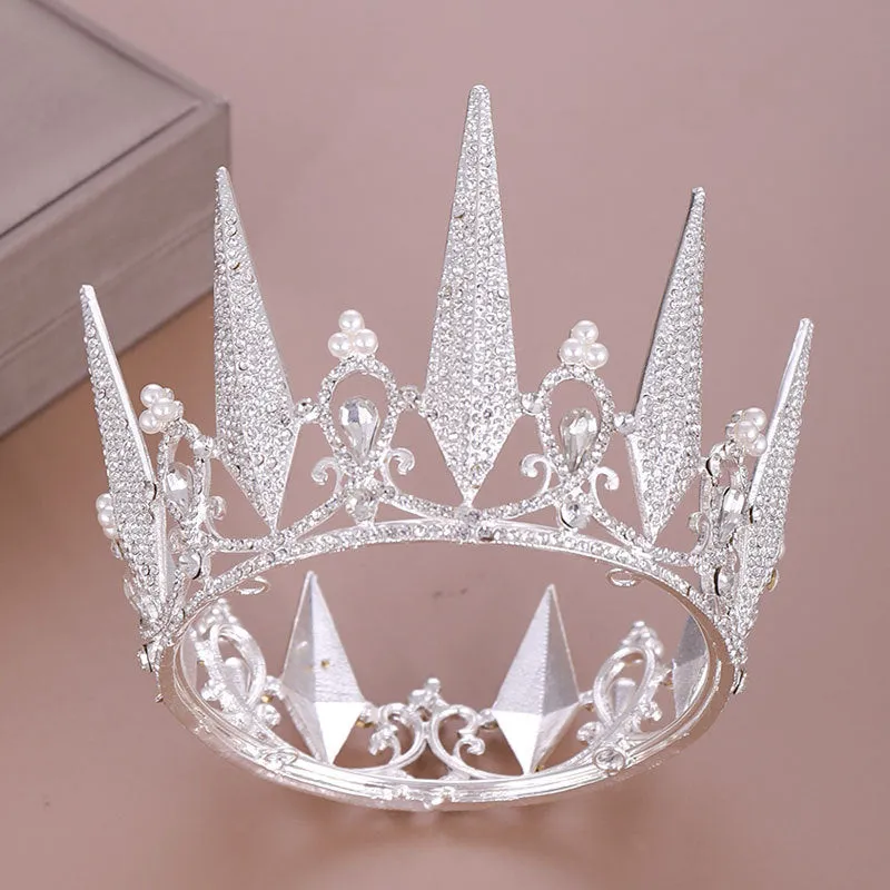 Totally Royal Wedding Crown for Bride-Queen or Quinceañera Princess