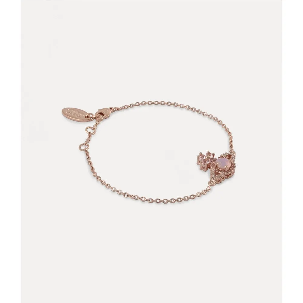 Valentina Orb Bracelet - Rose Gold & Pink Opal - 61020068-02G260