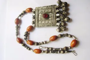 Vintage Bedouin Bakelite Beads Necklace